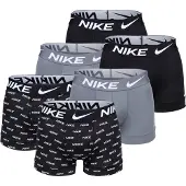 Nike Boxershorts grijs / zwart / wit