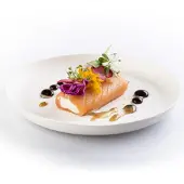 Sier 40 st. 40st. Bagastro bord rond - Klein