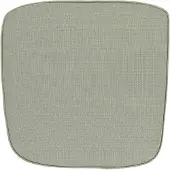 Unique living wickerstoelkussen bliss outdoor tea green -46x47x4cm