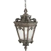 Kichler LED Buiten Hanglamp Tournai | 3X E14 Max 60W | IP44 | Dimbaar | Londonderry
