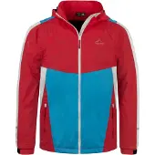 Normani Functionele jas turquoise / rood / wit