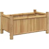 vidaXL Plantenbak 50x30x25 cm bamboe
