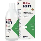 Kin Bains de Bouche ORTHOKIN mondwater #aardbei menthol 500 ml
