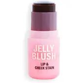 Revolution Jelly Blush Lip & Cheek Stain Liquid Lipstick 6 g Peach Orange