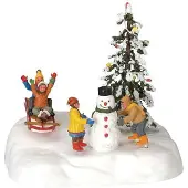 Lemax Kerstfiguur Frolic in the snow