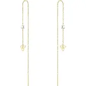 Tamaris Oorbellen goud / transparant
