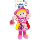 Lamaze Mijn Vriendin Emily - Grijp- en bijtspeelgoed - Educatief Babyspeelgoed - Knuffel - Spelen en ontdekken