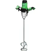 HiKOKI Malaxer van 1200 W / Ø120 mm - Aansluiting M14 - - UM12VST2UAZ - Inclusief mengschijf en kartonnen doos