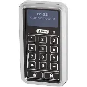ABUS Klavier Hometec Pro Bluetooth Cft3100 Zilvergrijs
