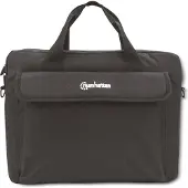 Manhattan Laptoptas - Zwart - 14 inch - draaghandvat/schouderriem Laptoptas Geschikt voor max. (laptop): 35,8 cm (14,1) Zwart