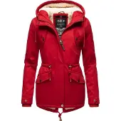MARIKOO Winterparka 'Manolya' rood