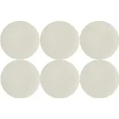 Villeroy & Boch Bord Manufacture Rock Blanc Coupe (6-Delig)