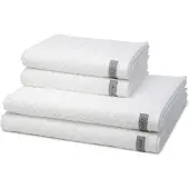 Ross Dames en Heren 2 X handdoek 2 X douchehanddoek - in set Smart