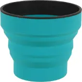 Lifeventure Silicone Vouwbeker FlexiMug 350ml Teal Blue