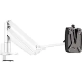 Novus Monitorarm CLU III C, voor 1 monitor tot 7 kg, met tafelbevestiging, kantel/zwenk/in hoogte verstelbaar, wit