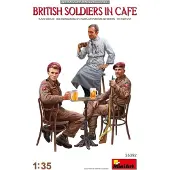 Mini art Modelbouwpakket Militaire voertuigen - 35392 British Soldiers in Cafe Plastic - 1:35 - Modelbouw