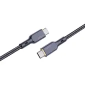 Aukey Nylon gevlochten USB-C naar USB-C kabel met Kevlar kern, 1m