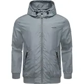 Ragwear Functionele jas 'Stewie II' basaltgrijs / zwart