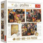 Trefl Puzzel Harry Potter: Ron, Hermelien en Harry - 400, 500 en 600 stukjes