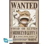 Abystyle Poster One Piece Wanted Luffy Wano 61x91,5cm