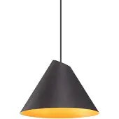 Wever & Ducre Shiek LED Hanglamp Shiek 2.0 | Black Matt|Gold