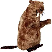 Trixie pluche bever met dierengeluid