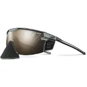 Julbo - Zonnebrillen - Ultimate Cover Gris Foncé/Gris Reactiv 2-4 voor Unisex - Grijs