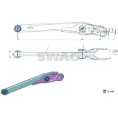 SWAG 33 10 8493 Draagarm