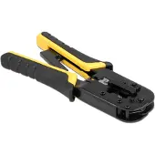 DeLOCK Universal Crimping Tool with wire stripper for 8P (RJ45) or 6P (RJ12/11) plugs