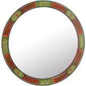 J-Line Mirror round frame mumbai mdf mix