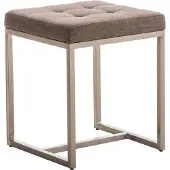 CLP Barci Hocker - Kruk - Stof - grijs