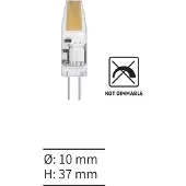 Calex G4 lamp | (Led, 1.5W, 120lm, 3000K)