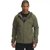 Under Armour Stretch Woven Windbreaker Olijfgroen Zwart