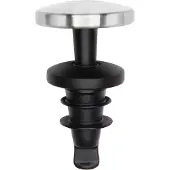 Oxo - Wijnflesstop - SteeL - Set 2 stuks