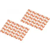 Digitus A-CC-O Farbclips für Patchkabel 100Stk. Orange