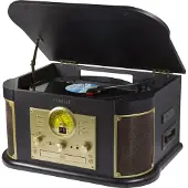 Technaxx TX-103 USB-platenspeler Belt drive Antiek-bruin