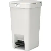 Brabantia StepUp Prullenbak - Pedaalemmer - 10 liter - Light Grey
