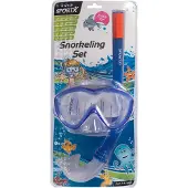 Sportx Kinder snorkelset blauw