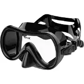 Seac Sub Salina MD Duikmasker - Zwart Siliconen