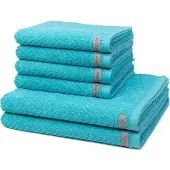 Ross Dames en Heren 4 X handdoek 2 X douchehanddoek - in set Smart