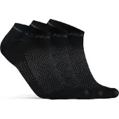 Craft ACTIVE SHAFTLESS SOCK 3-PACK Unisex Sportsokken - Zwart