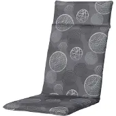 Madison Tuinkussen Universeel Circle Grey Hoge Rug