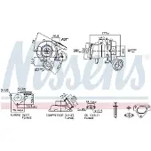 Nissens 93480 Turbocharger