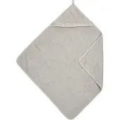Meyco ruffle badcape badstof greige unisex