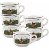 Villeroy & Boch Teetassen Design Naif 250 ml Set van 6