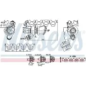 Nissens 93344 Turbocharger