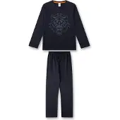 Sanetta Nachtkledij 'Tiger' donkerblauw / grijs