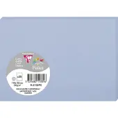 Clairefontaine Papiersoorten van , C6 formaat, in de kleur lavendelblauw