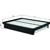MAHLE ORIGINAL LX 3540 Luchtfilter