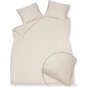 Vandyck Dekbedovertrek PURE 93 stone 2-persoons (200x200/220 )